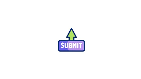Submit Animated Icon Stock Footage 320344878
