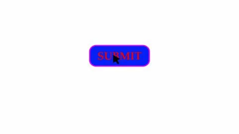 SUBMIT button pressed on computer screen by cursor pointer mouse illustrati.. Stock Illustration