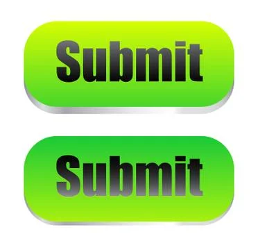 Submit button with pressed version Illustrazione stock