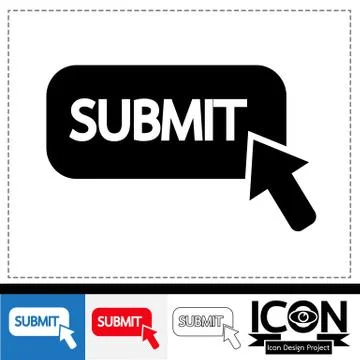 Submit icon Stock Illustration
