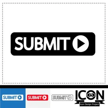 Submit icon Stock Illustration