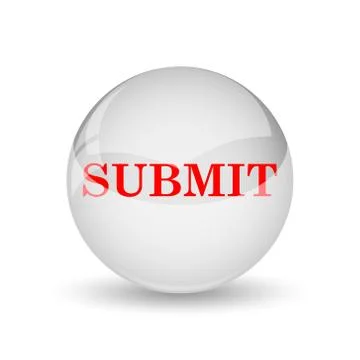 Submit icon. internet button on white background.. Stock Illustration