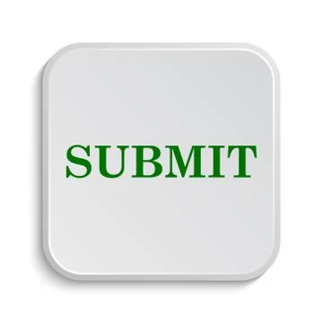 Submit icon. Internet button on white background.. イラスト素材