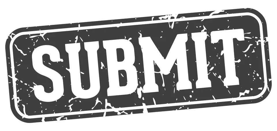 Submit rectangular sign. submit stamp Stock Illustration