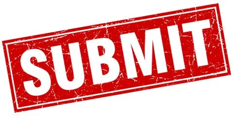 Submit square stamp Illustrazione stock