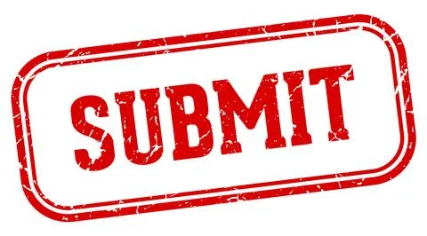 Submit stamp. submit rectangular stamp on white background Stock Illustration