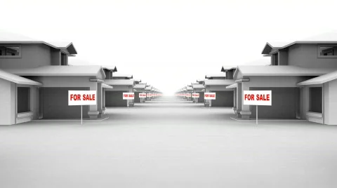 SubPrimeHouses Stock Footage 477597