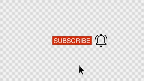 Like subscribe and bell graphic animation for channel Stock Footage 197646649