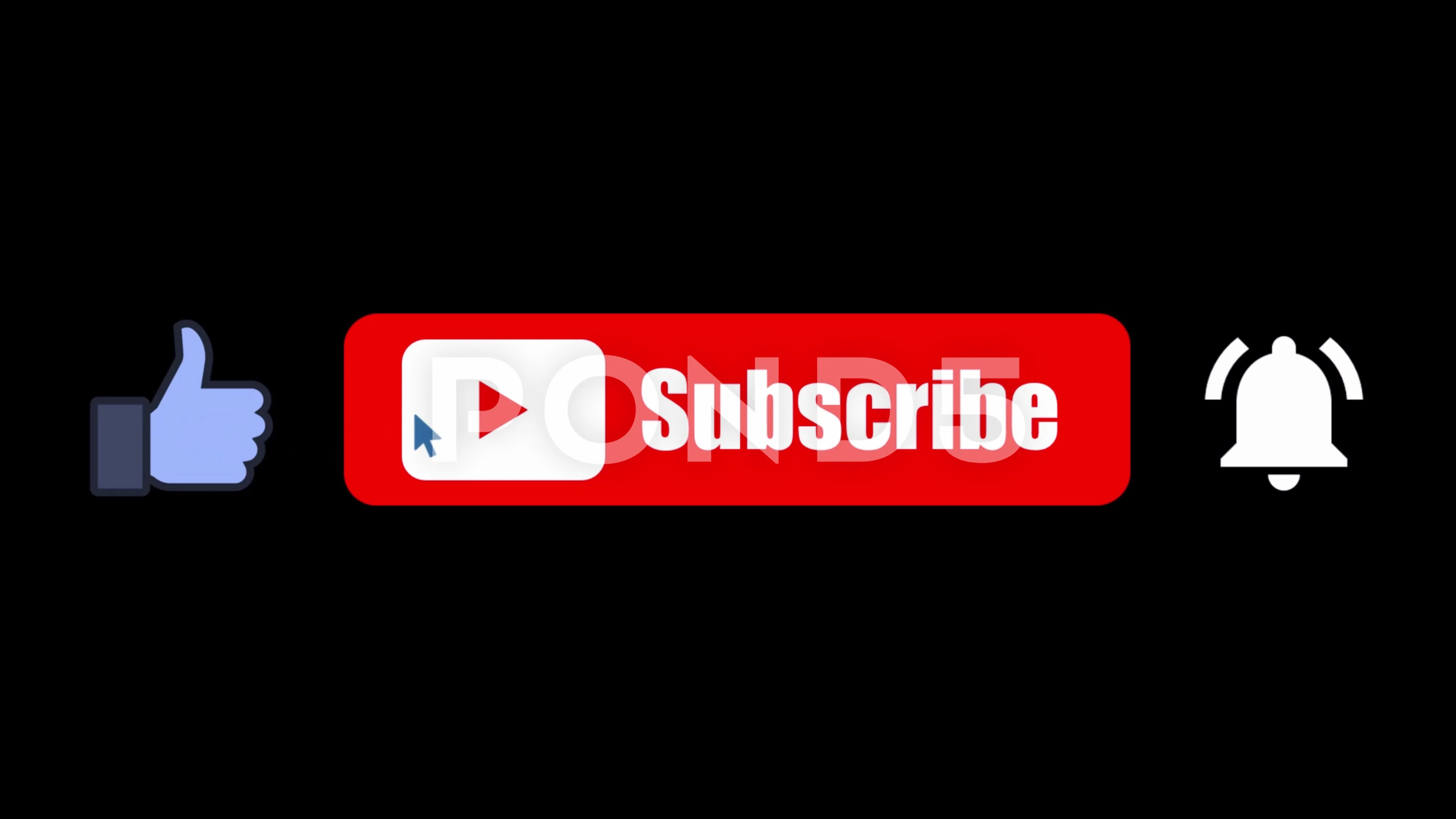 like, Subscribe and press the bell icon.... | Stock Video | Pond5