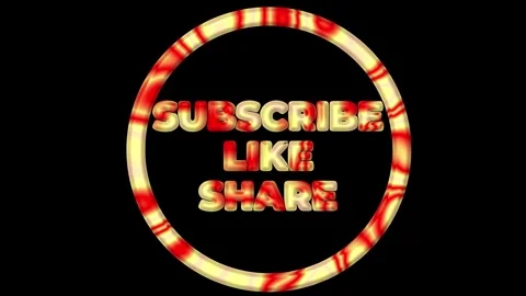 Subscribe, Like, and Share!  Eye-Catching Social Media Graphic Design Video stock 311695782