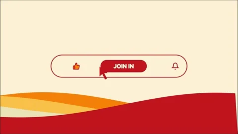 Subscribe and like social media button in motion Stock Footage 330475051