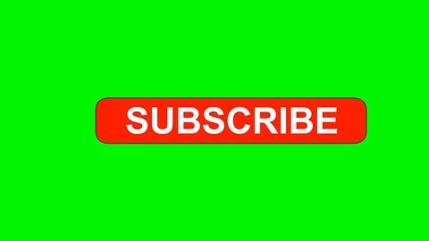 Subscribe and subscribed animation on green background. Vidéo 115426072