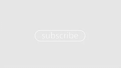 Subscribe and subscribed button, graphic animation. Linear White Stock Footage 296341082