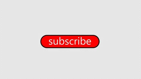 Subscribe and subscribed button, graphic animation. Colored Stock Footage 296341093