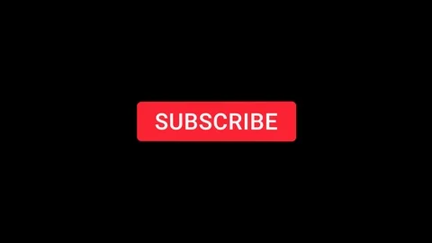 Subscribe Animation with Alpha Channel Stock Footage 123646339