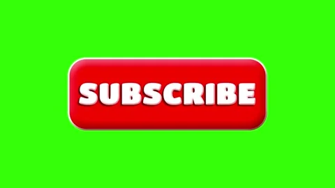 Subscribe animation button click hand click animation the appearance of the.. Stock Footage 255840003