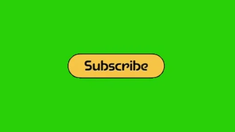 Subscribe animation on green background 库存影片 332953855