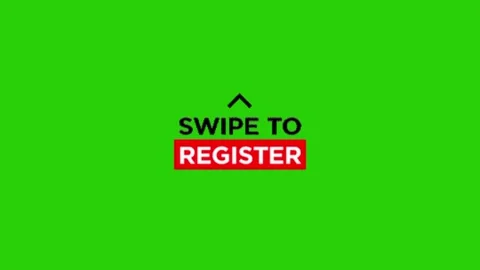 Subscribe animation on green background 库存影片 332953878