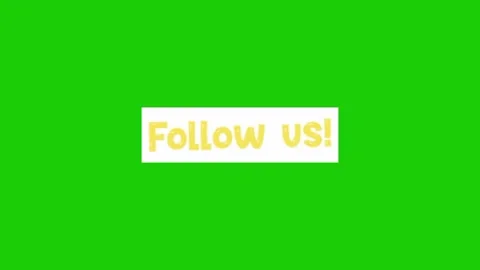 Subscribe animation on green screen 库存影片 334417801