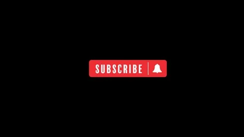 Subscribe Button and Bell with Cool Animation. Stock Footage 106586851