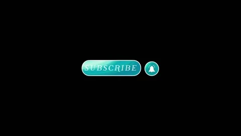 Subscribe Button And Bell With Cool Animation, With Alpha Channel Stock Footage 138826629