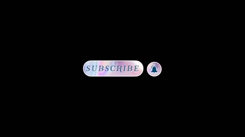 Subscribe Button And Bell With Cool Animation, With Alpha Channel Stock Footage 138826698
