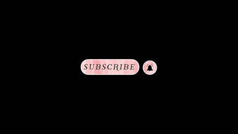 Subscribe Button And Bell With Cool Animation, With Alpha Channel Stock Footage 138826759