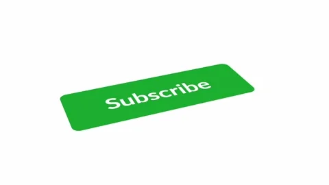 Subscribe Button and Bell Notification on Green Screen. Stock Footage 221738072