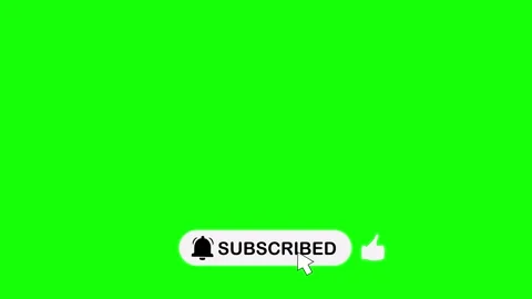 Subscribe button and turn on notifications button Stock Footage 322555249