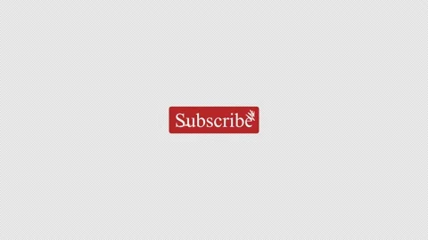 Subscribe Button and For Youtube With Alpha Channel. Video stock 204872783