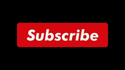 Subscribe button animation Video stock 246464320