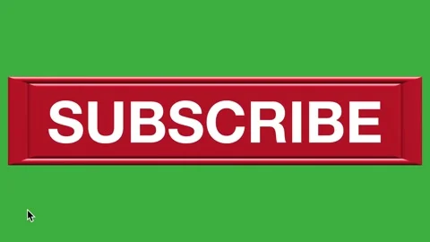 Subscribe button. Animation of a mouse cursor hitting subscribing button Stock-Footage 147552366