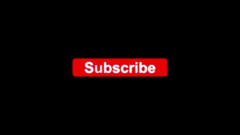 Subscribe button animation with red neon glowing text on black. Subscribe c.. Stock Footage 341128204