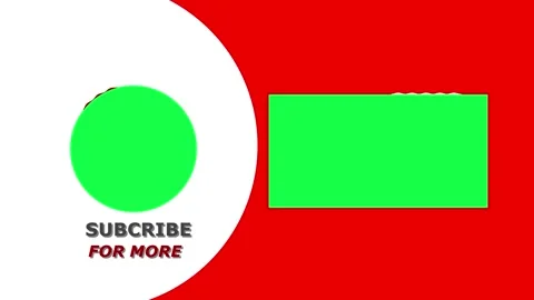 Subscribe Button Animation | Video End Screen Call to Action Motion Graphics Stock Footage 340656280