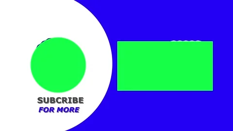 Subscribe Button Animation | Video End Screen Call to Action Motion Graphics Stock Footage 340656283
