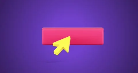 Subscribe button with arrow 3d icon animation loop Stock Footage 276738453