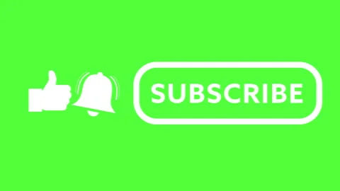 SUBSCRIBE Button with Bell and Like 스톡 동영상 247285377