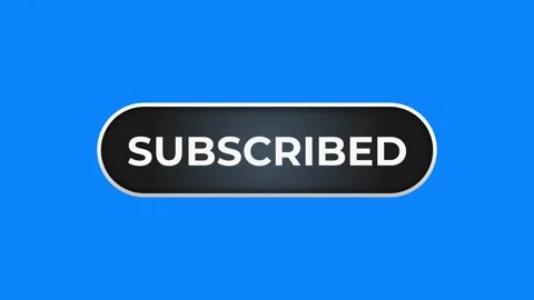 Subscribe Button Clicked by Cursor Mouse Stock Footage 321860083