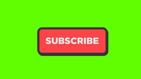 Subscribe button flat design Stock Footage 196962216
