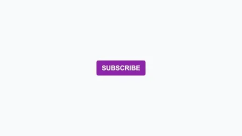 Subscribe Button flat design icon in purple color Stock Footage 342621797