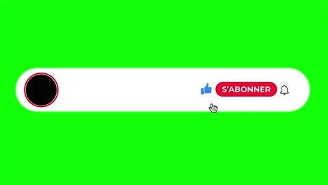 Subscribe Button Vídeo Stock 136247028