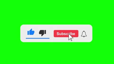 Like Subscribe button Stock Footage 139641285