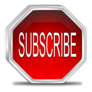 Subscribe Button Stock Illustration