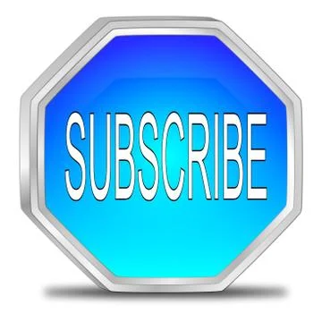 Subscribe Button Stock Illustration