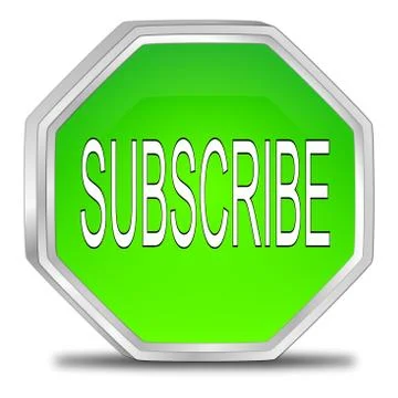 Subscribe Button Stock Illustration