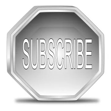 Subscribe Button Stock Illustration