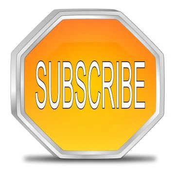 Subscribe Button Stock Illustration