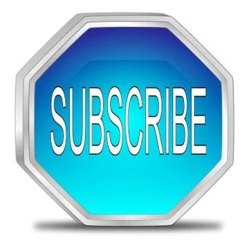 Subscribe Button Illustrazione stock