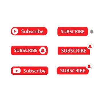 Subscribe Button Stock Illustration