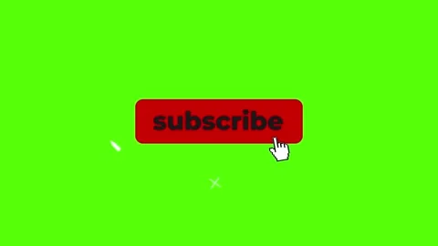 Subscribe button Notification Reminder Button Animation For Youtube Stock Footage 204794437